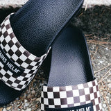 #CHECKER SHOWER SANDAL