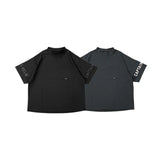 #Primeflex® KANOKO MOCK-NECK TEE