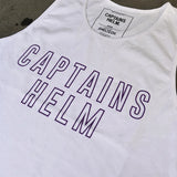 SHELTECH® × CAPTAINS HELM #COOL TOUCH + DRY TECH TANK TOP - CH/CA LOGO