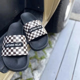 #CHECKER SHOWER SANDAL