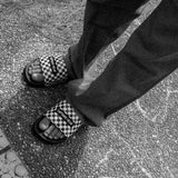 #CHECKER SHOWER SANDAL