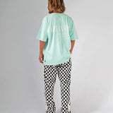 #UP-TOWN CHECKER PANTS