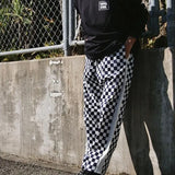 #UP-TOWN CHECKER PANTS