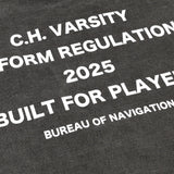 CAPTAINS HELM #C.H. VARSITY POCKET SS TEE