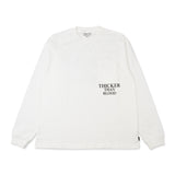 CAPTAINS HELM #THICKER THAN BLOOD POCKET LS TEE