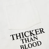 CAPTAINS HELM #THICKER THAN BLOOD POCKET LS TEE