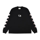 CAPTAINS HELM #ALL EYES ON YOU LS TEE