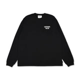 CAPTAINS HELM #OUTDOOR LOGO LS TEE