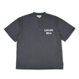 "OCEANSIDE DIVISION" #HENLEY NECK MESH TEE (YOUTH)