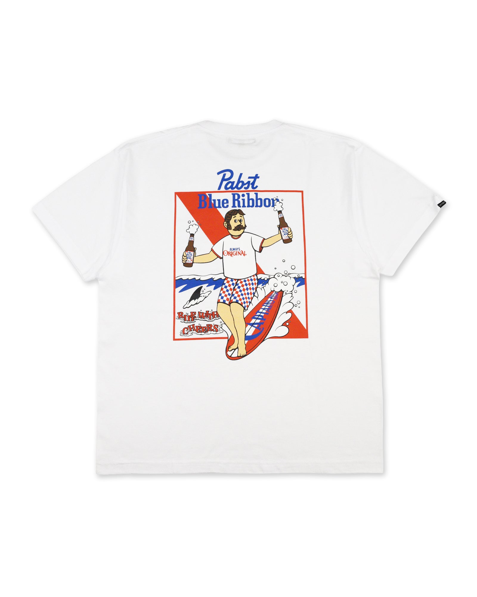 Pabst Blue Ribbon × CAPTAINS HELM #RIDE BLUE SS TEE｜CAPTAINS HELM