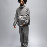 CAPTAINS HELM #NYLON HALF-ZIP WP JACKET