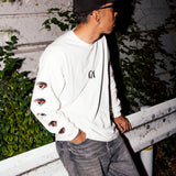 CAPTAINS HELM #ALL EYES ON YOU LS TEE