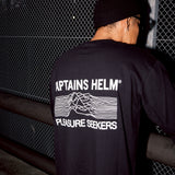 CAPTAINS HELM #OUTDOOR LOGO LS TEE