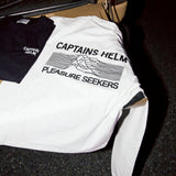 CAPTAINS HELM #OUTDOOR LOGO LS TEE