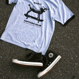 "OCEANSIDE DIVISION" #SUCK IT GOAT ART RINGER TEE
