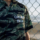 "OCEANSIDE DIVISION" #HENLEY NECK MESH TEE (YOUTH)