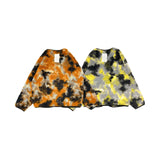 #TIE-DYE BOA WRAP JACKET