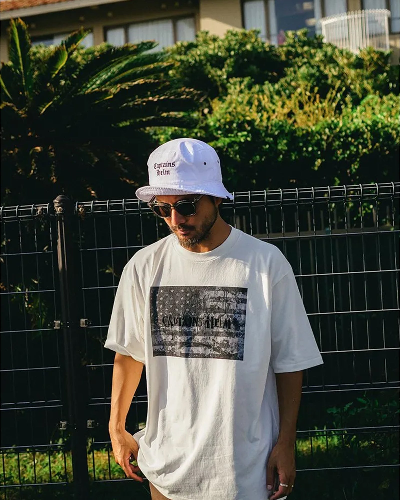 CAPTAINS HELM HICKORY BALL HAT バケットハット L CAPTAINS BUCKET HAT – CAPTAINS HELM
