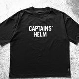 SHELTECH × Villagedoor x CAPTAINS HELM #COOL TOUCH + DRY TECH ACTIVE TEE -VD LOGO