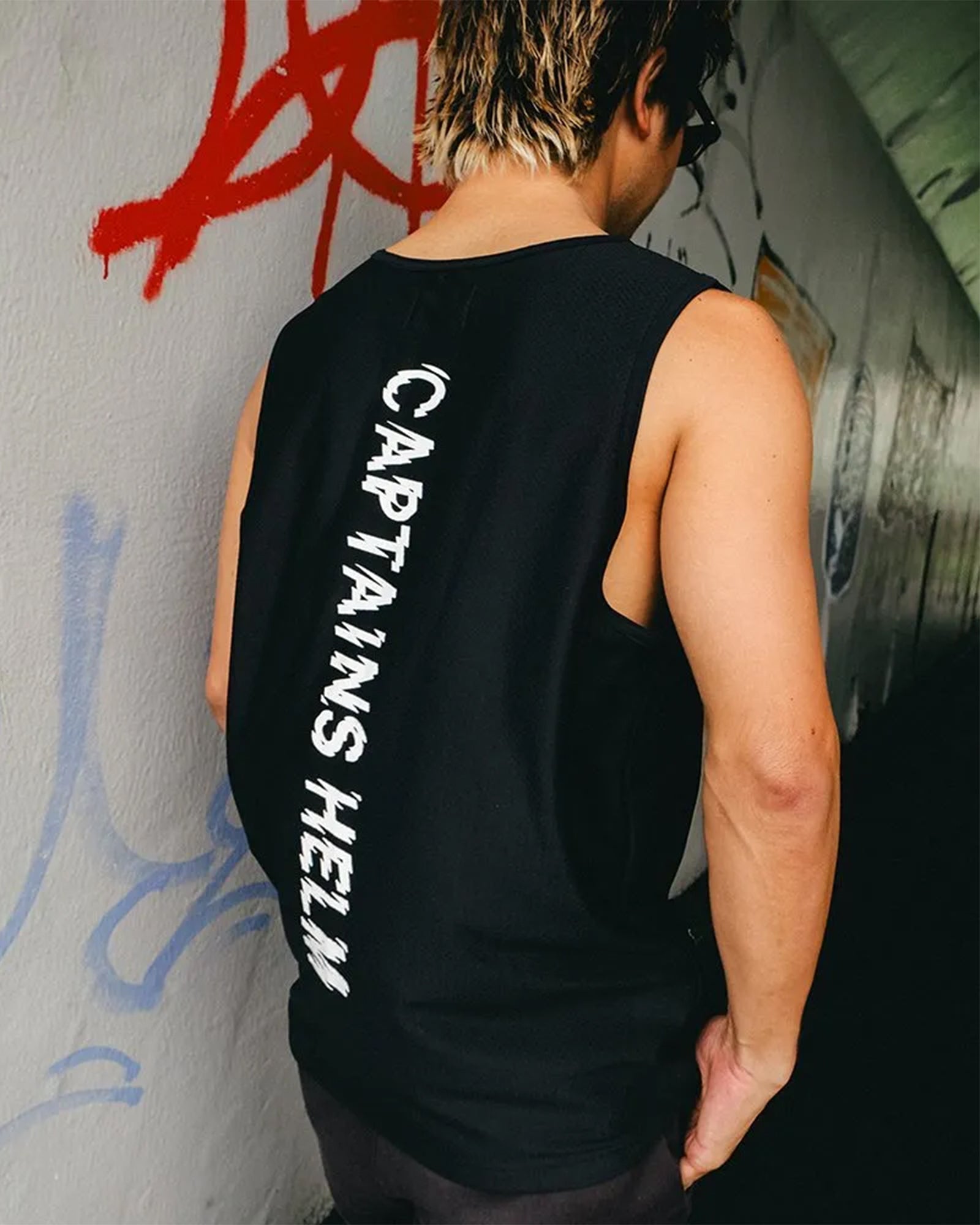 トップス CAPTAINS HELM #DOUBLE MESH TECH TANK-TOP DOUBLE MESH TECH TANK-TOP – CAPTAINS HELM