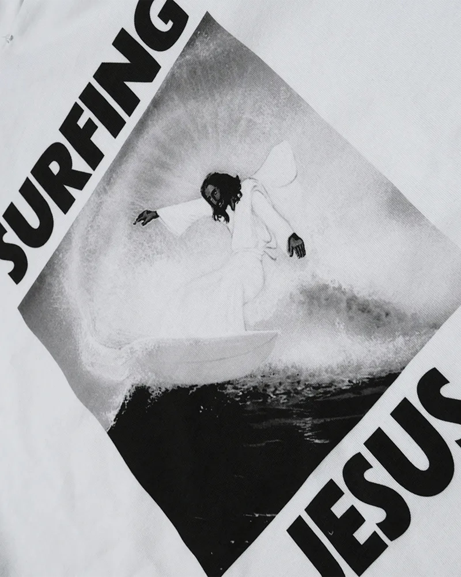 SURFING JESUS TEE – CAPTAINS HELM