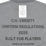 CAPTAINS HELM #MIL VARSITY P/O SS JKT