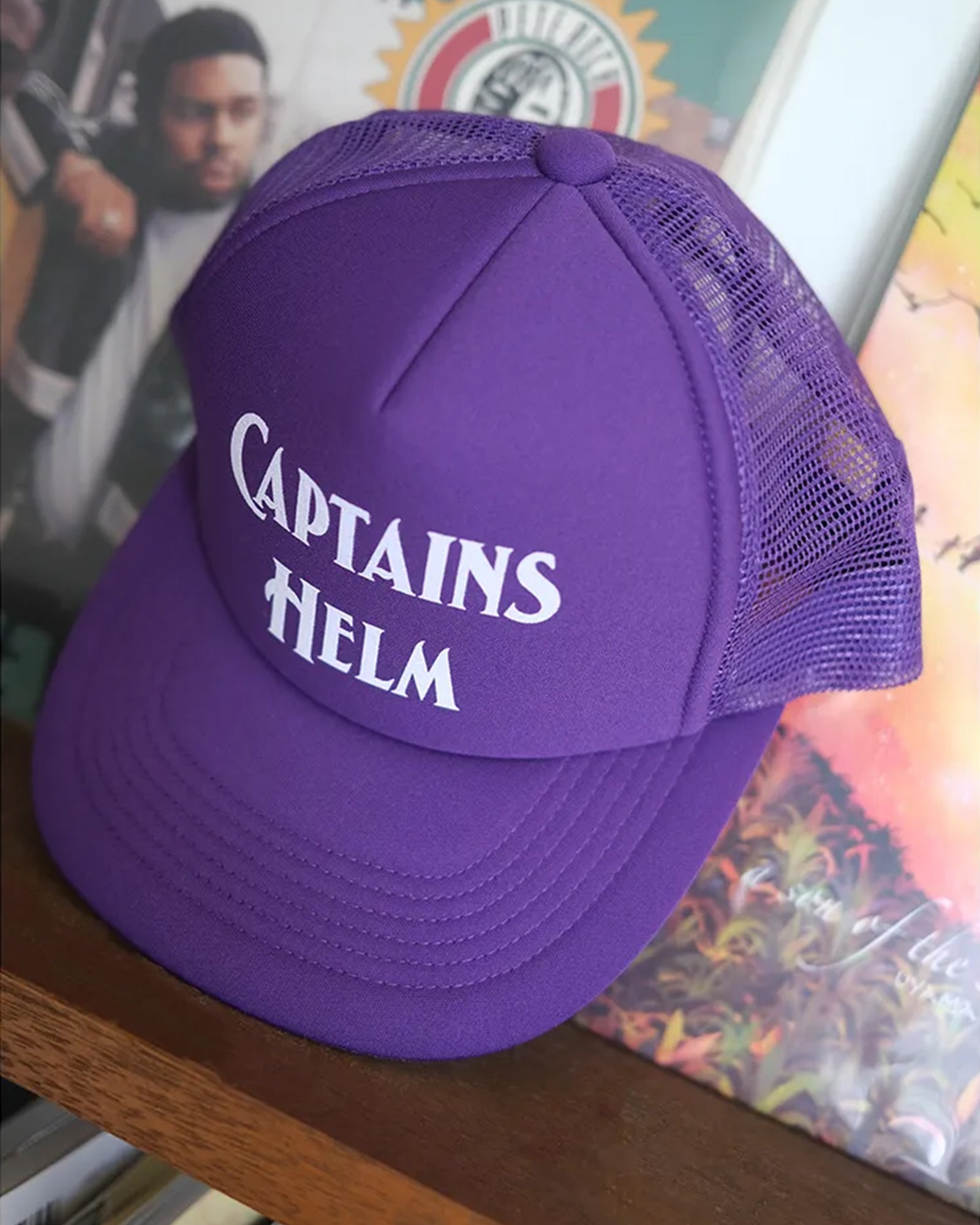 THE MESH CAP – CAPTAINS HELM