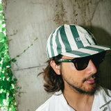 #STRIPE BEACH CAP