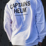 SHELTECH® × CAPTAINS HELM #COOL TOUCH + DRY TECH L/S TEE -MNF/TM LOGO