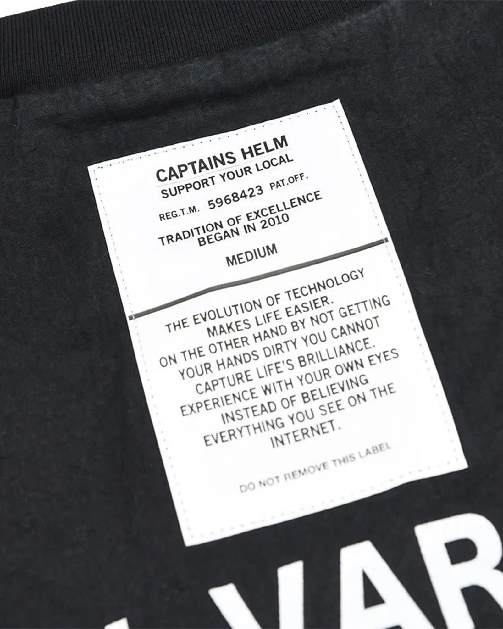 CAPTAINS HELM #MIL VARSITY P/O SS JKT