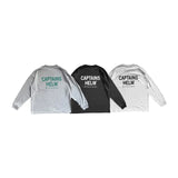SHELTECH® × CAPTAINS HELM #COOL TOUCH + DRY TECH L/S TEE -MNF/TM LOGO