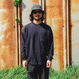 SHELTECH® × CAPTAINS HELM #COOL TOUCH + DRY TECH L/S TEE -Exclusive SYL LOGO