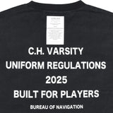 CAPTAINS HELM #MIL VARSITY P/O SS JKT