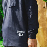 SHELTECH® × CAPTAINS HELM #COOL TOUCH + DRY TECH L/S TEE -Exclusive SYL LOGO