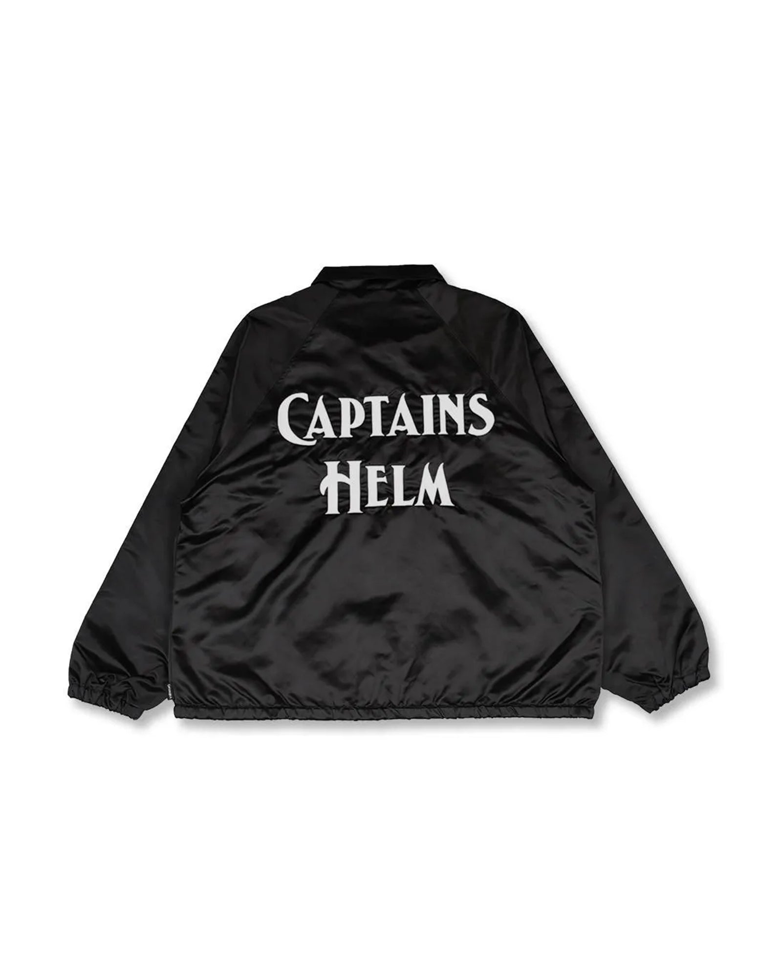 CAPTAINS HELM LOGO COTTON COACH JACKET L CAPTAINS HELM #LOGO COACH JKT