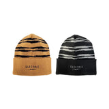ELECTRIC #BORDER KNIT BEANIE