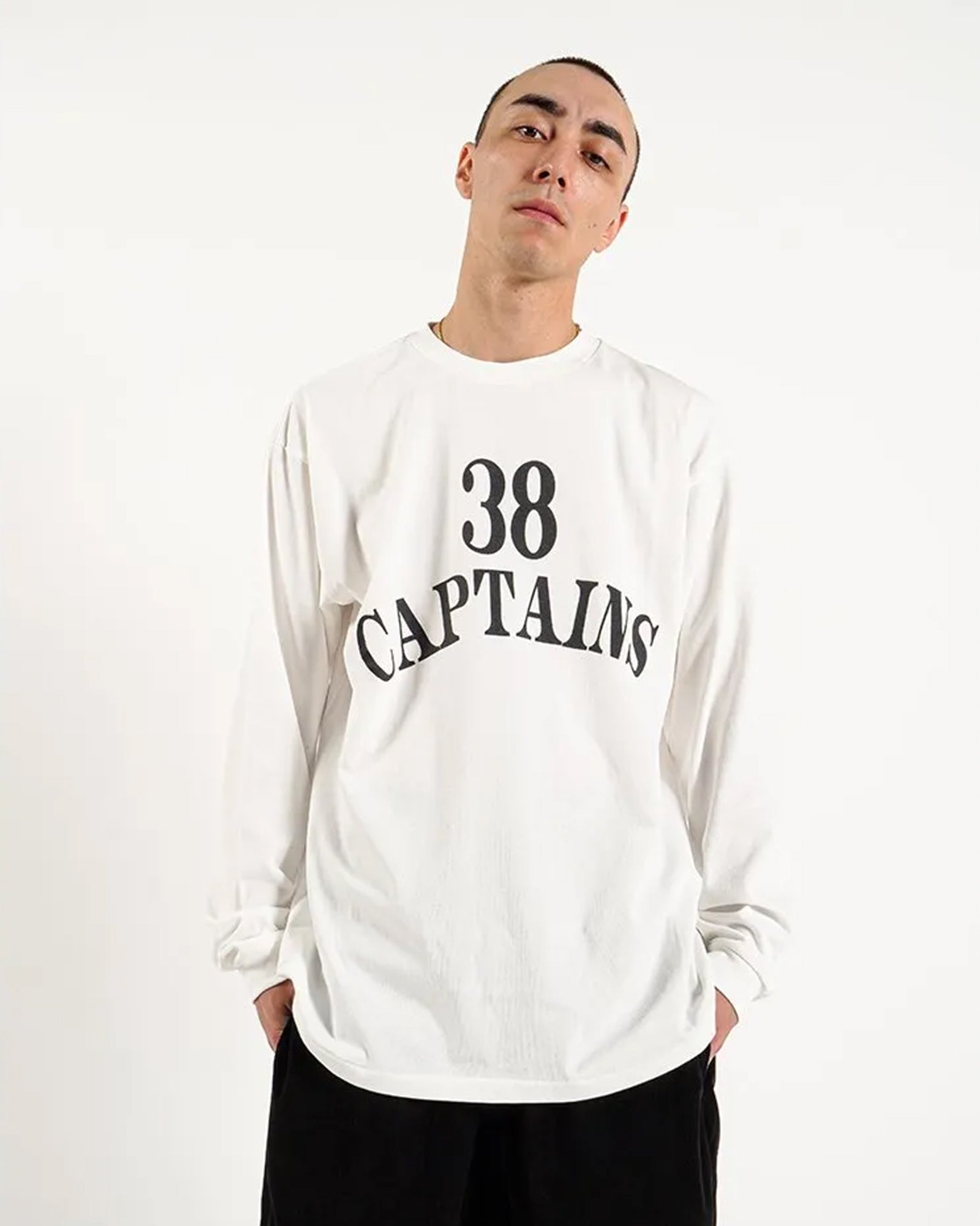 【メーカー直送】 38 CAPTAINS HELM CAPTAINS – TEE LS トップス
