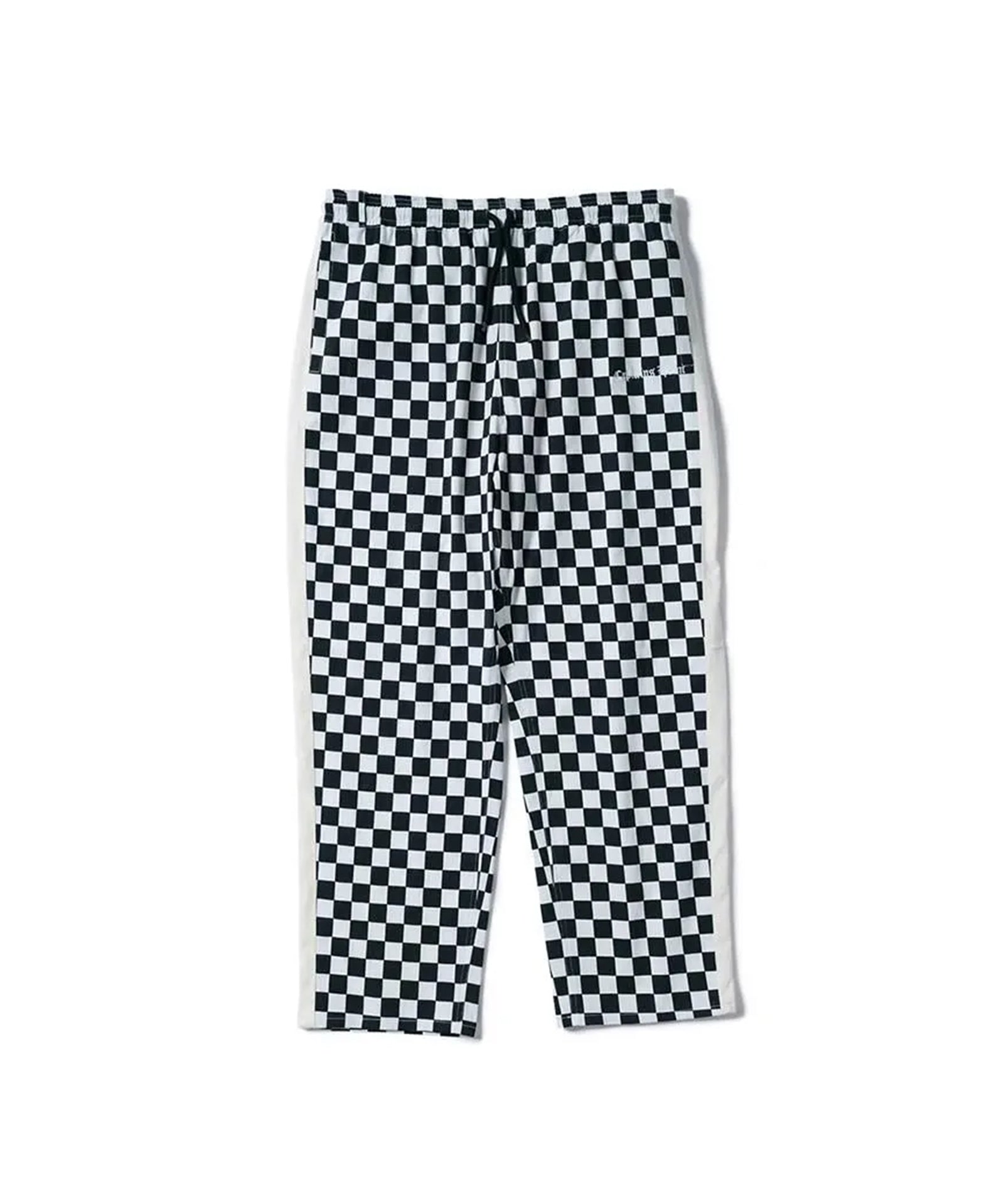 #UP-TOWN CHECKER PANTS