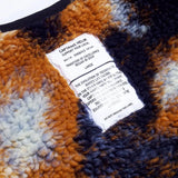 #TIE-DYE BOA WRAP JACKET