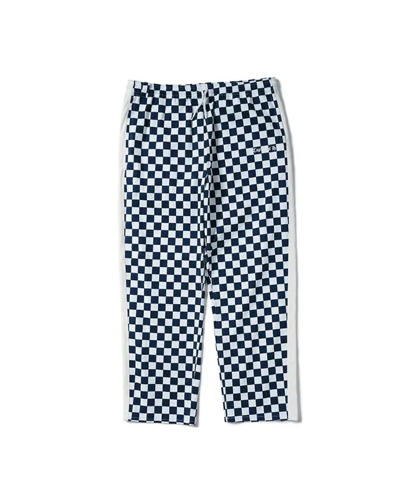 #UP-TOWN CHECKER PANTS