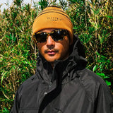 ELECTRIC #BORDER KNIT BEANIE