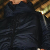 #DETACHABLE HOOD TECH JACKET