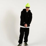 #MONSTER WELL WARM ZIP HOODIE