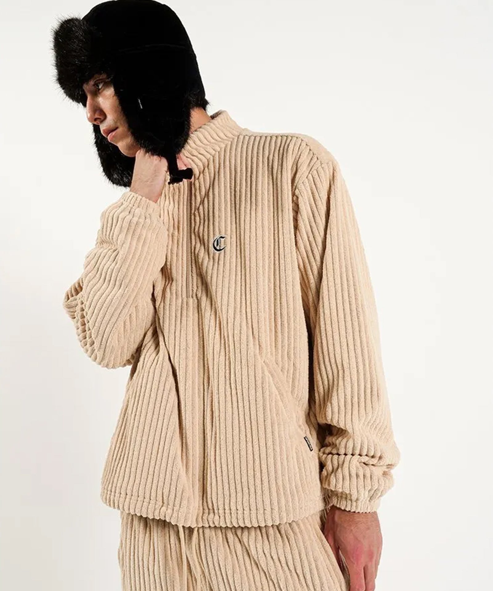 #MONSTER WELL WARM HALF-ZIP