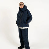#DETACHABLE HOOD TECH JACKET