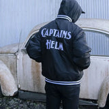 #LOGO STADIUM JACKET