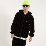 #MONSTER WELL WARM ZIP HOODIE