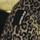 #LEOPARD FLEECE CREW