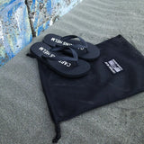 CYAARVO x CAPTAINS HELM　#LOGO FLIP-FLOP with MESH BAG