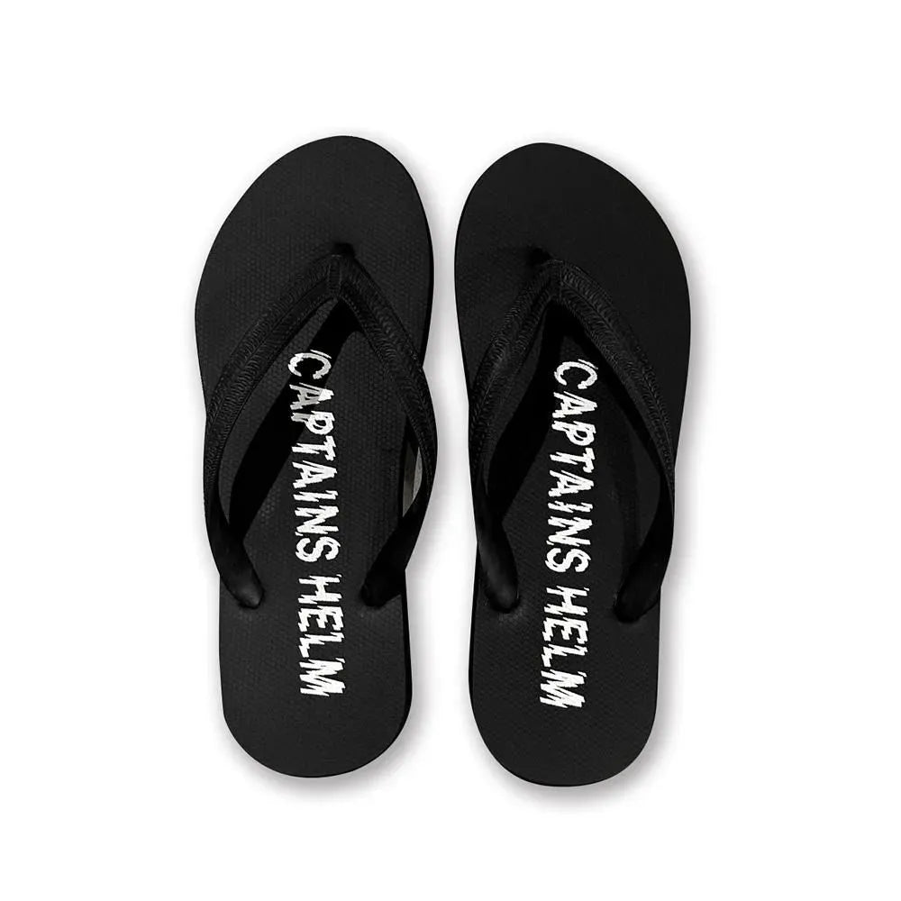CYAARVO x CAPTAINS HELM　#LOGO FLIP-FLOP with MESH BAG